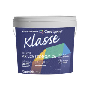 Tinta Acrílica Fosca Klasse Econômica Interior Branca
