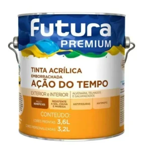 TINTA EMBORRACHADA BRANCA 3,6l